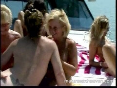 Part 1 of Mature Grandma's Yacht Orgy
