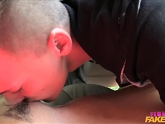 Pijpbeurt, Auto, Hondjeshouding, Vrouw, Likken, Buiten, Gezichtspunt, Kut duiken