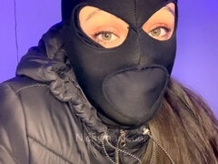 Amateur, Fille latino, Masque