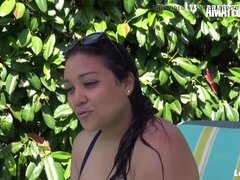 Leie, In den arsch, Blasen, Französisch, Im freien, Pool, Jungendliche (18+), Teen in den arsch