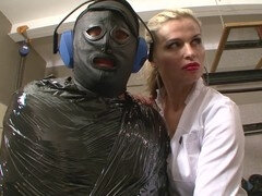 Blonde domina explores sadism and masochism in German BDSM