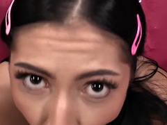 Mamada, Morena, Familia, Sexo duro, Pov, Adolescente, Tetas