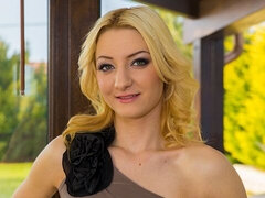 デカ尻, ブロンド, フェラチオ, バック, 自然山雀, ショートヘア, ティーン, オッパイの