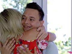 Blondine, Blasen, Besamung, Hd, Lecken, Muschi, Taboo, Titten