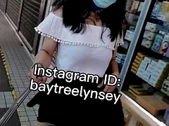 バイセクシャル, 中国人, ゲイ, レズビアン, アウトドア, 公共, シーメール, オッパイの