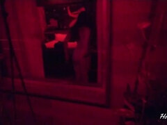 デカ尻, 茶髪の, 女, 露出狂, Hd, ホテル, オナニー, のぞき