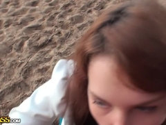 Beach, Masturbation, Outdoor, Pantyhose, Public