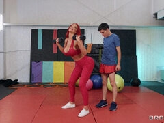 Gym, Mère que j'aimerais baiser, Maman, Rousse roux, Softcore