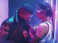 デカ尻, デカチン, デカパイ, 茶髪の, 巨乳な, バック, 淫乱熟女, オッパイの