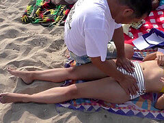 Plage, Massage