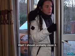 Arsch, Tschechisch, Schwanz, Europäisch, Aufs gesicht abspritzen, Öffentlich, Muschi, Nass