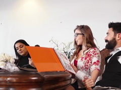 フェラチオ, 茶髪の, 巨乳な, 中出し, イく瞬間, バック, フェティッシュ, 結婚式