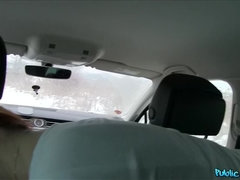 Amateur, Mamada, Coche, Alemán, Al aire libre, Pov, Público, Pelirrojo