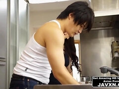 Asiatique, Nana, Gros seins, Sucer une bite, Japonaise, Mature, Mère que j'aimerais baiser, Maman