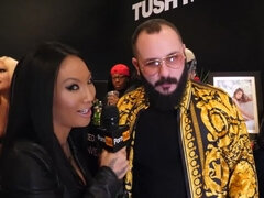 A Day With Asa Akira at AVN 2018