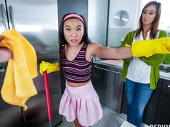 Verga grande, Mamada, Ffm, Tacones, Pov, Afeitado, Flaco, Trio