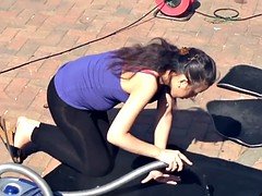 素人, 車, ヌード, 妊娠, のぞき