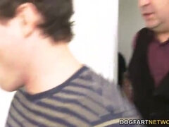 アナル, お尻, デカパイ, フェラチオ, 中出し, イく瞬間, 黒人, ラフ