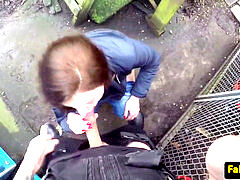 イギリス人, 口内発射, アウトドア, ポリス, オマンコ, ロシア人, ヤリマンの