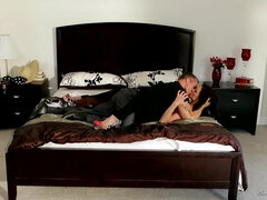 フェラチオ, 茶髪の, 巨乳な, なめる, 熟年, 淫乱熟女, オマンコ, オッパイの