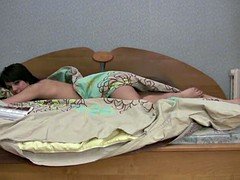 Braunhaarige, Behaart, Masturbation