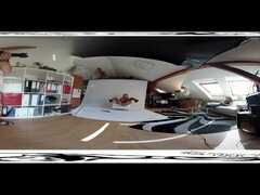 En tercera dimension, Entre bastidores, Rubia, Checa, Erótico, Hd, Pov, Realidad
