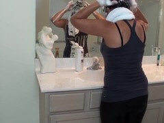 Amerikanisch, Sadomasochismus, Domination, Weibliche domination, Selbstgemacht, Anleitung, Dusche, Erotischer film