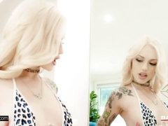 Dirty, Doggystyle, Handjob, Shaved, Slut, Tattoo, Teen, Tits