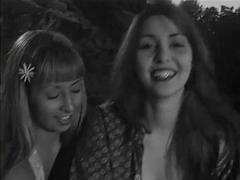 Big breasted women fondle each others pussy