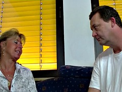 Grosser schwanz, Blasen, Geile alte tussi, Deutsch, Hardcore, Reif, Milf