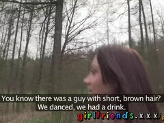 チェコ, 女, 彼女, Hd, なめる, 自然山雀, 公共, オマンコ