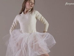 茶髪の, 足, 軟体, 自然山雀, オマンコ, ロシア人, スパンデックス