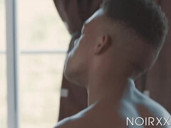 Anal, Noire, Sucer une bite, Gorge profonde, Queue, Homosexuelle, Hard, Interracial