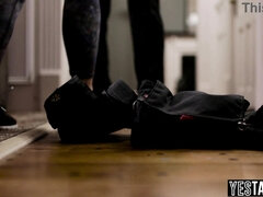 Angry ex bf tempts and pummels previous paramours puny COUGAR GIRLFRIEND