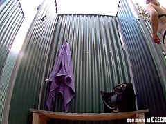 Leie, Grosse titten, Vollbusig, Hd, Im freien, Pool, Öffentlich, Spanner