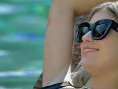Blonde, Tir de sperme, Queue, Hard, Interracial, De plein air