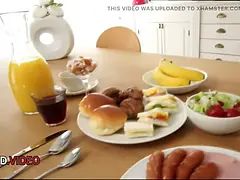 Aziatisch, Pijpbeurt, Bruinharig, Hd, Japaans, Vrijster, Naakt, Plagen
