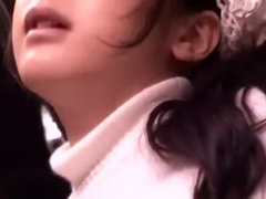Минет, Семяизвержение, Секс без цензуры, Японки, Мастурбация, На публике, Молоденькие, Сиськи