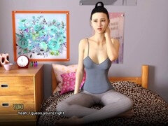 University of Problems with a hot blonde and big boobs in an erotic adventure