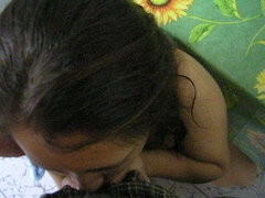 Amateur, Anal, Cul à la bouche, Sucer une bite, Petite amie, Fille latino, Pov, Suçant