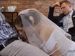 Mamada, Novia, Cornudo, Checa, Dinero, Medias largas, Adolescente, Boda