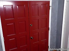 Noire, Plantureuse, Tir de sperme, Queue, Noir ébène, Faciale, Maman, Belle mère