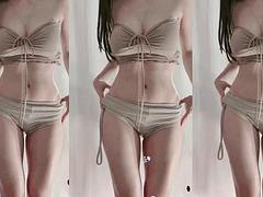 Dreidimensional, Asiatisch, Grosser arsch, Koreanisch, Realität, Solo