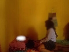 アジア人, 共学, 彼女, ポンプ, ティーン, 締まりの良い, 叔父, 妻