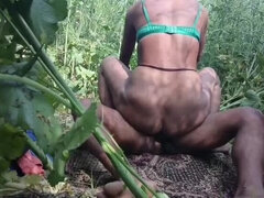 Hot Indian Desi Village Housewife Fucks Husband in Jungle - Hindi Sexy Video