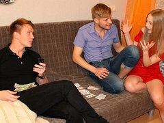 Blondine, Blasen, Gehörnter ehemann, Hundestellung, Fetisch, Fingern, Jungendliche (18+), Titten