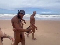 素人, ビーチ, 美人, ラティーナ, 裸, ティーン