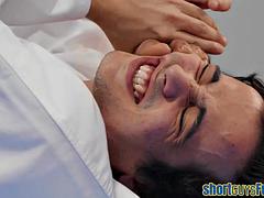 Chica, Tetas grandes, Negro, Linda, Ébano, Erótico, Fetiche, Griego