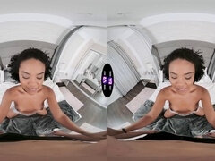 Noire, Sucer une bite, Poilue, Petite femme, Adolescente, Nénés