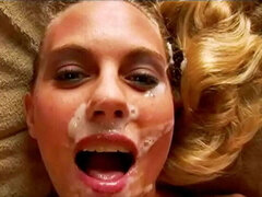 Blonde, Couple, Creampie, Cumshot, Dirty talk, Natural tits, Slut, Wife